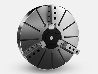 億川大型中實(shí)液壓卡盤V系列