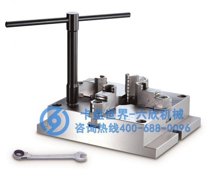 千島方型四爪手動(dòng)卡盤