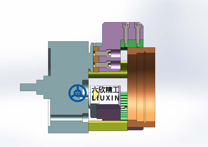 內(nèi)齒圈工件三爪卡盤夾持方案圖-3