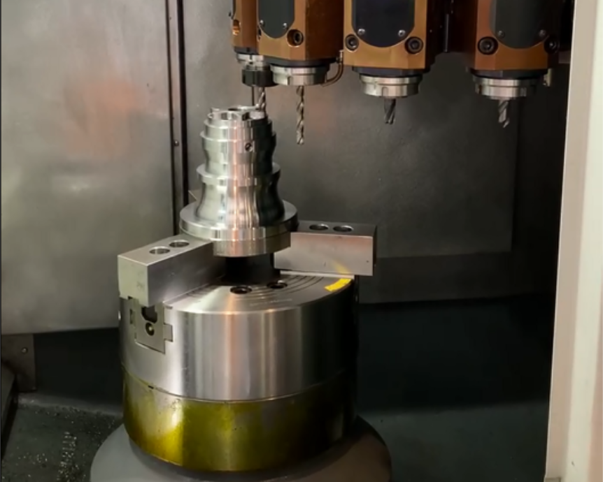 中空立式三爪卡盤